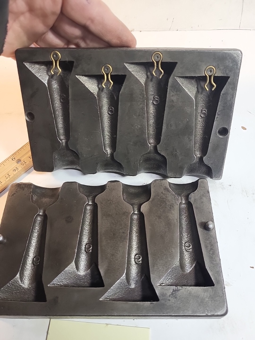 vintage fishing sinker molds eBay