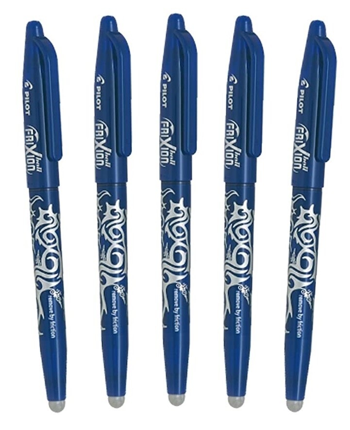 Pilot Bleu Stylo Roller Frixion Ball Pointe Moyenne - Image 3