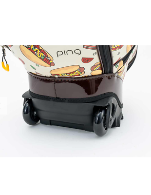 Ping Golf Arizona Sonoran Hot Dog Cart Bag with Wheels 9in Ping Golf Arizona Sonoran Hot Dog Cart Bag with Wheels 9in