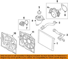 BMW OEM 16-26 750i xDrive Cooling Water Pump-Thermostat Unit 11538685978