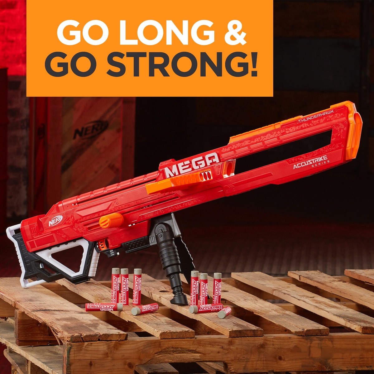 Nerf Thunderhawk Accustrike Mega Toy for sale online | eBay