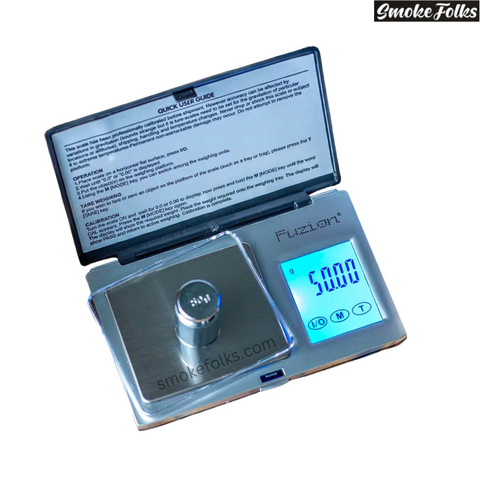 Fuzion BW-500 Digital Pocket Scale 500g x 0.01g Jewelry Gram Herb Karat Weight