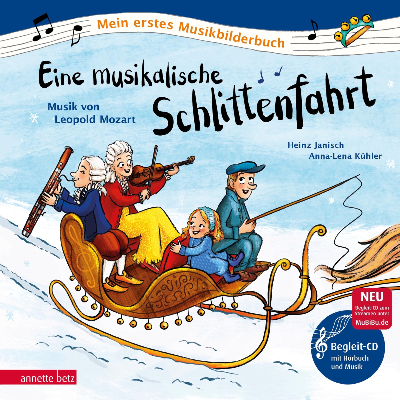 Eine Musikalische Schlittenfahrt (mein Erstes Musikbilderbuch Mit Cd