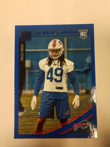 2018 Panini Donruss Rookie Press Proof Blue Tremaine Edmunds #357 (PWE)