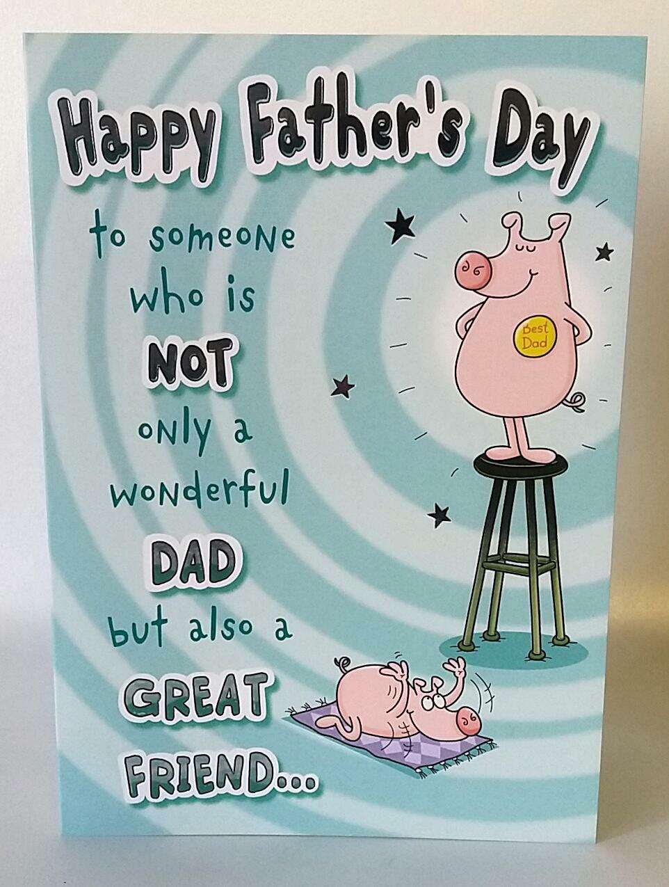 happy fathers day friend funny