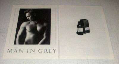 1986 Geoffrey Beene Grey Flannel After Shave Lotion Ad