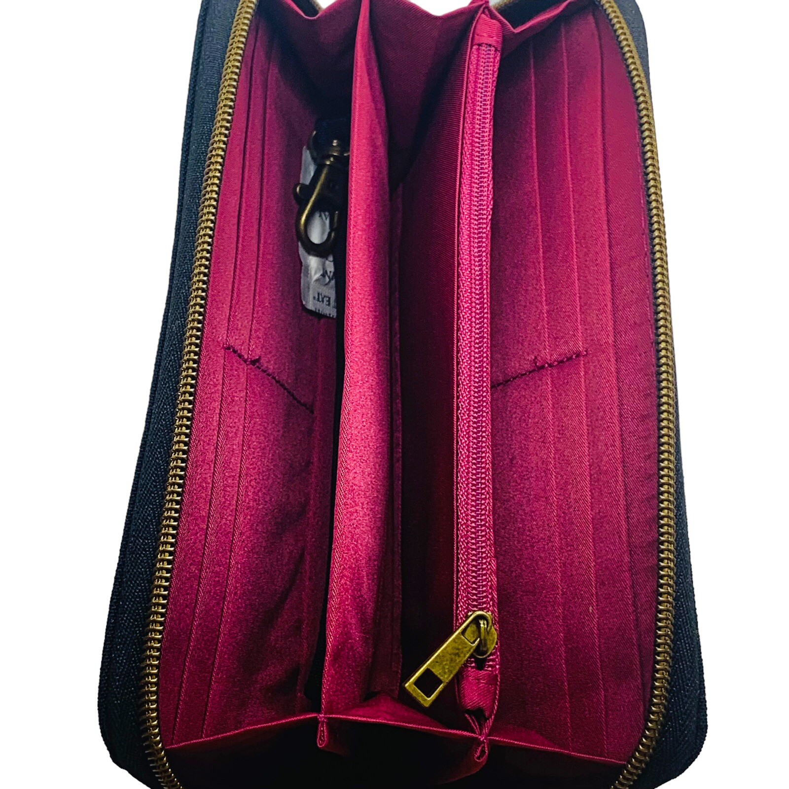 NWT Travelon Safe ID RFID Blocking Zip Around Wallet Black Wristlet eBay