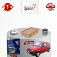 Kit Wartung Filter Und ÖL Fiat Cinquecento 0.9 I.E. 29KW 39PS 1998