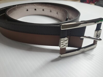 Michael Kors Brown Belt with Silver Buckle MICHAEL KORS Women main image 4