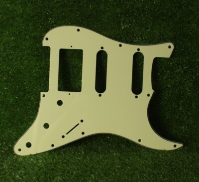Pickguard For 62 Modern HSS Strat Humbucker Cover Version  - Vintage Green