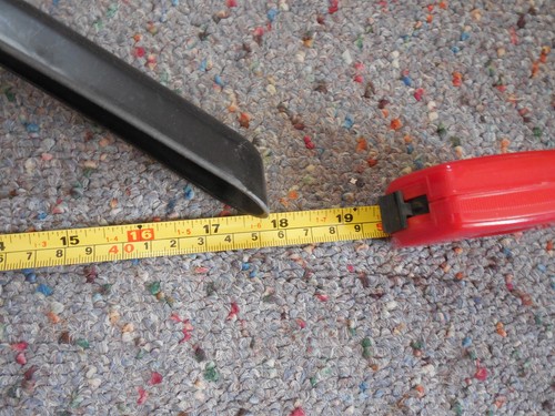 Menge 5 Chaps strapazierfähig gebogen Kunststoff Anzugbügel Kleidung schwarz kostet 18" glatt - Bild 7 von 8