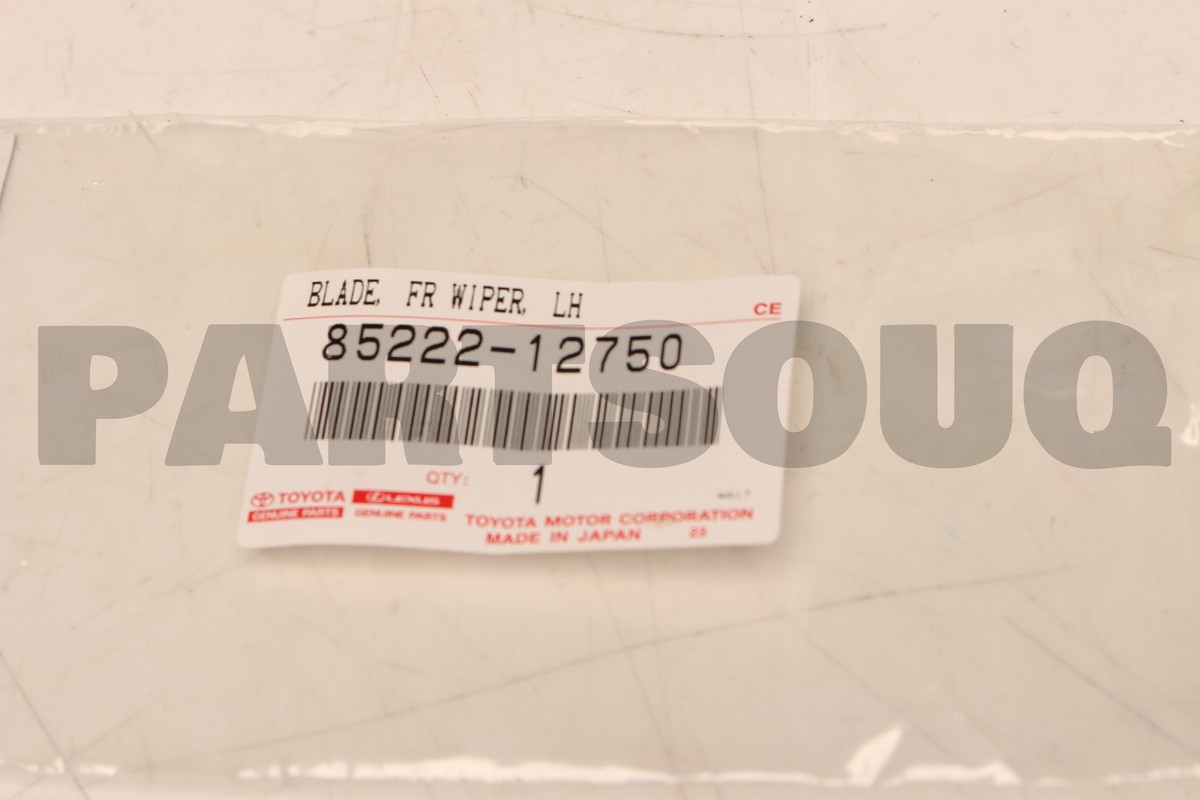 8522212750 Genuine Toyota BLADE, FR WIPER, LH 85222-12750 | eBay