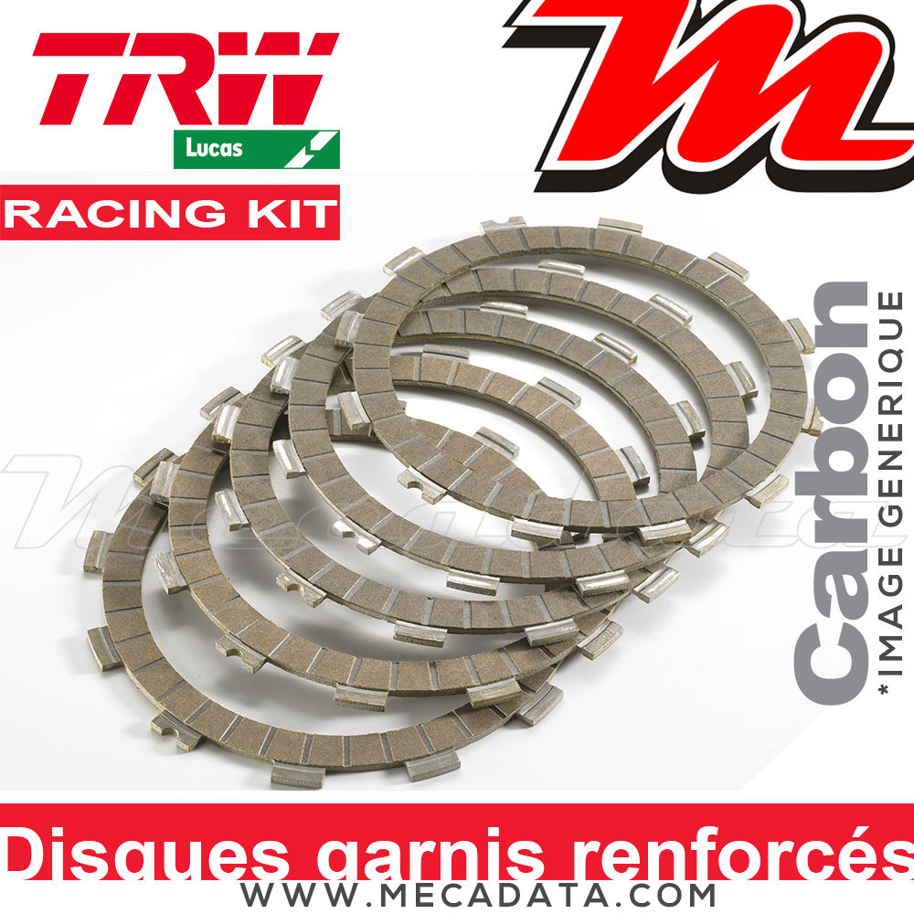Disques d'embrayage TRW moto Yamaha TDM 900 kit garni racing renforcé