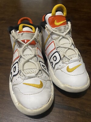 Nike Air More Uptempo TD Rayguns DD9287-100 Size 9c Toddler | eBay