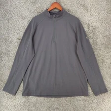 Mountain Hardwear Base Layer Shirt Men XL Performance 1/4 Zip Stretch Hiking