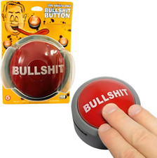 Bullshit Button   the Official Hilarious BS Button with Sound Effects  Flashing