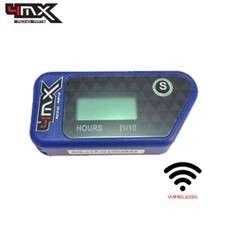 4MX Blue Yamaha Wireless Motorcycle Engine Vibration Hour Meter 2017