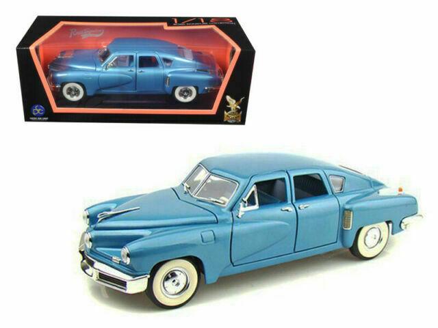 1948 TUCKER TORPEDO BLUE 1:18 SCALE BY ROAD SIGNATURE 92268