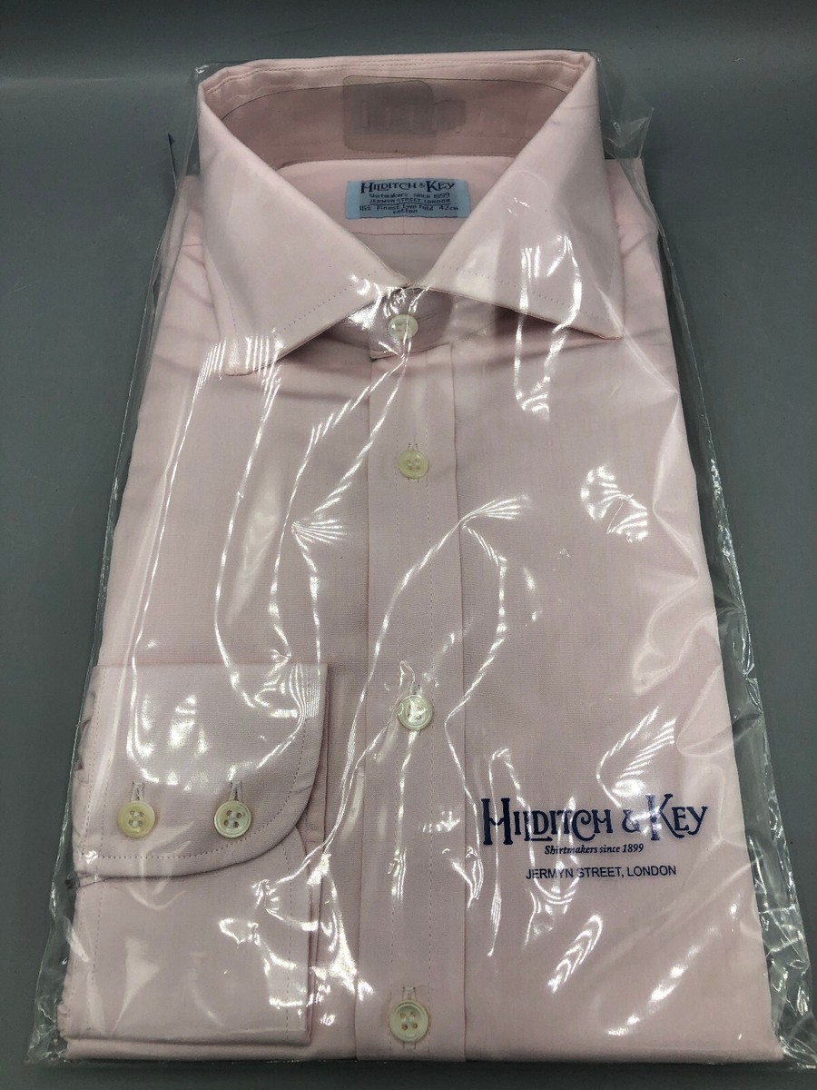 Jermyn London Shirt Makers HILDITCH KEY Of Jermyn Street, Pale