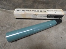 Vintage Bausch Lomb Balscope Ten 61-41-10 Spotting 10 Power Telescope Monocular