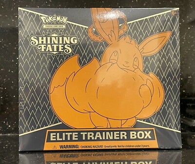 Shining Fates Elite Trainer Box ETB Pokemon Cards Sealed w/ 10