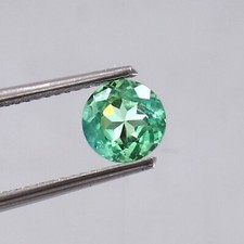 AAA Quality 1.20 Ct Natural Ceylon Parti Sapphire Loose Round Gemstone Cut 6x6MM