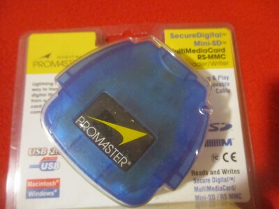 ProMaster Secure Digital Multi Media Card Reader New