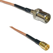 RG316 DVB TV Pal Male to SMB FEMALE RF Cable Rapid-SHIP LOT