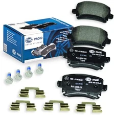 Smart Car Fortwo Hella Pagid Front Disc Brake Pads, 2008-2016