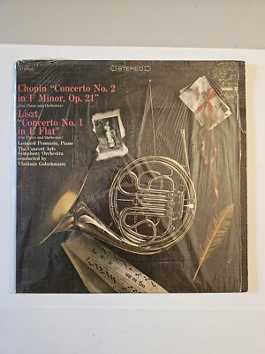 Chopin Concerto No 2 in F Minor Opus 21 Liszt No 1 in E Flat vinyl