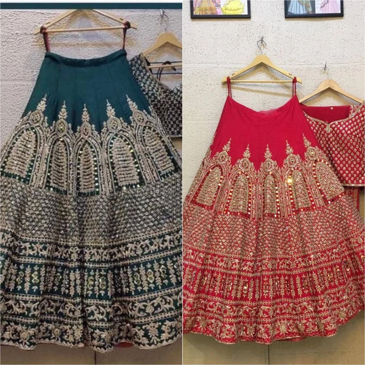 New pattern shop lehenga choli