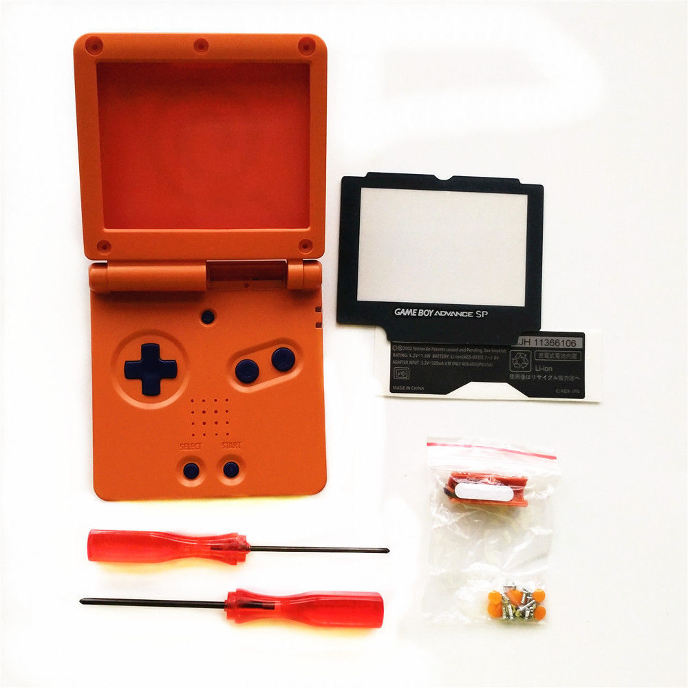 GBA SP Game Boy Advance SP Replacement Housing Shell Screen