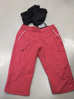 CMP Campagnolo Woman Damen Free Bike Capri mit Polster Fahrradhose 31C7806 B880