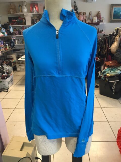 Women's Kyodan Jacket size medium Full Zip Athletic Workout Blue | eBay