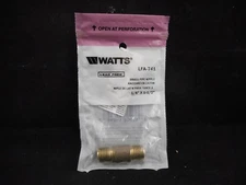 WATTS Metal Brass Pipe Nipple 1/4” x 1-1/2” Lead Free Connection LFA-741