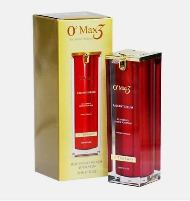 1 Box RF3 World O2Max3 Radiant Serum Skin Firming Lifting Anti Aging Serum - DHL