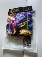 Ethika MEN'S BOXER BRIEF / FIT Staple / Vibrant Money/ MEN'S SIZE Small