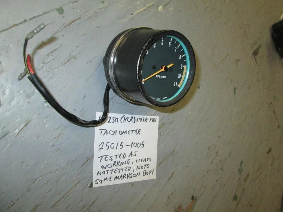 Tacómetro Kawasaki KL250 (KLR) Foto 4 de 4