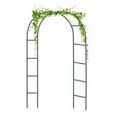 Rosenbogen Torbogen Rankhilfe Pergola Spalier Weinblatt Tor Rosen Bogen Metall