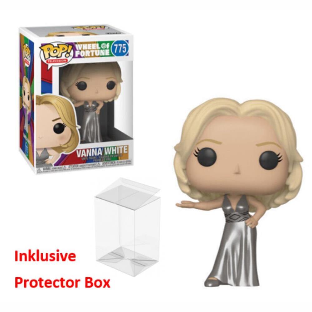 En Oferta Funko Pop Wheel Of Fortune #775 Vanna White Vinilo Figura Nuevo Sellado + Protector B