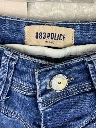 883 Police Mens Size Waist 30 Short Denim Jeans Caleb - Picture 4 of 10