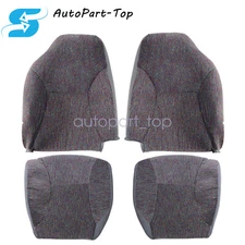 For 2001 2002 Dodge Ram 1500 2500 Driver & Passenger Fabric Cloth Seat Cover
