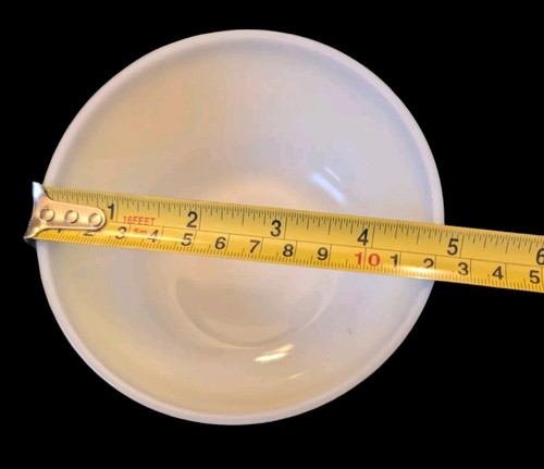 Vintage Hazel Atlas Yellow & Black Ovide Moderntone Bowl 5" x 2.5" Tall Art Deco - Picture 5 of 6