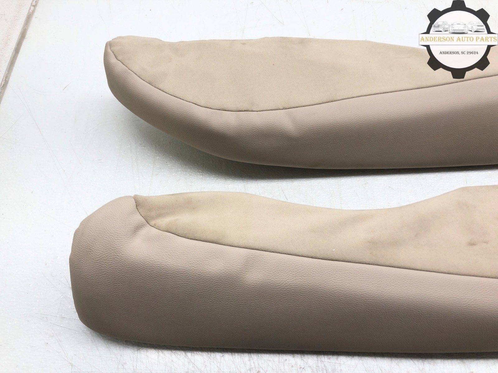 2014-2017 MASERATI QUATTROPORTE LEFT RIGHT REAR SEAT CUSHION BOLSTER TRIM X2 OEM