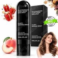 Fluffy Hair Shaping Spray, Peach Scented Volumizing and Setting Spray 90ml NEW