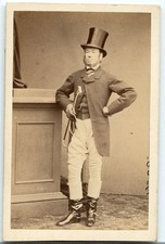 Thomas St. Lawrence, 3rd Earl of Howth, Lord Lieut. of Dublin Ireland CDV CV064