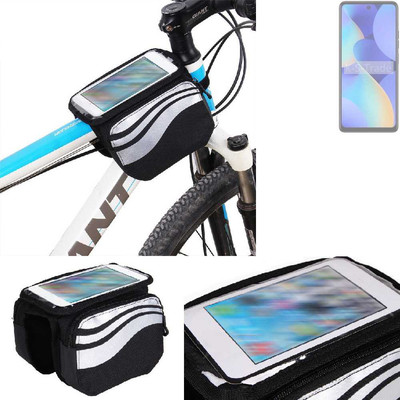 Rahmentasche Fahrradtasche Fahrradhalterung für Tecno Spark 10 Pro Fahrrad Rahm