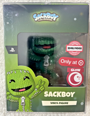 YOUTOOZ SACKBOY GLOW IN THE DARK VINYL FIGURE 3546/4000 **NEW** | eBay