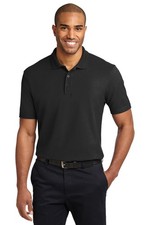 3 Pack Of Port Authority K510 Men's Cotton/Polyester Stain-Release Polo Shirt