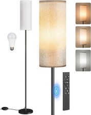 Floor Lamp for Living Room Dimmable, 175cm Standing Floor Lamps with Magnetic Re